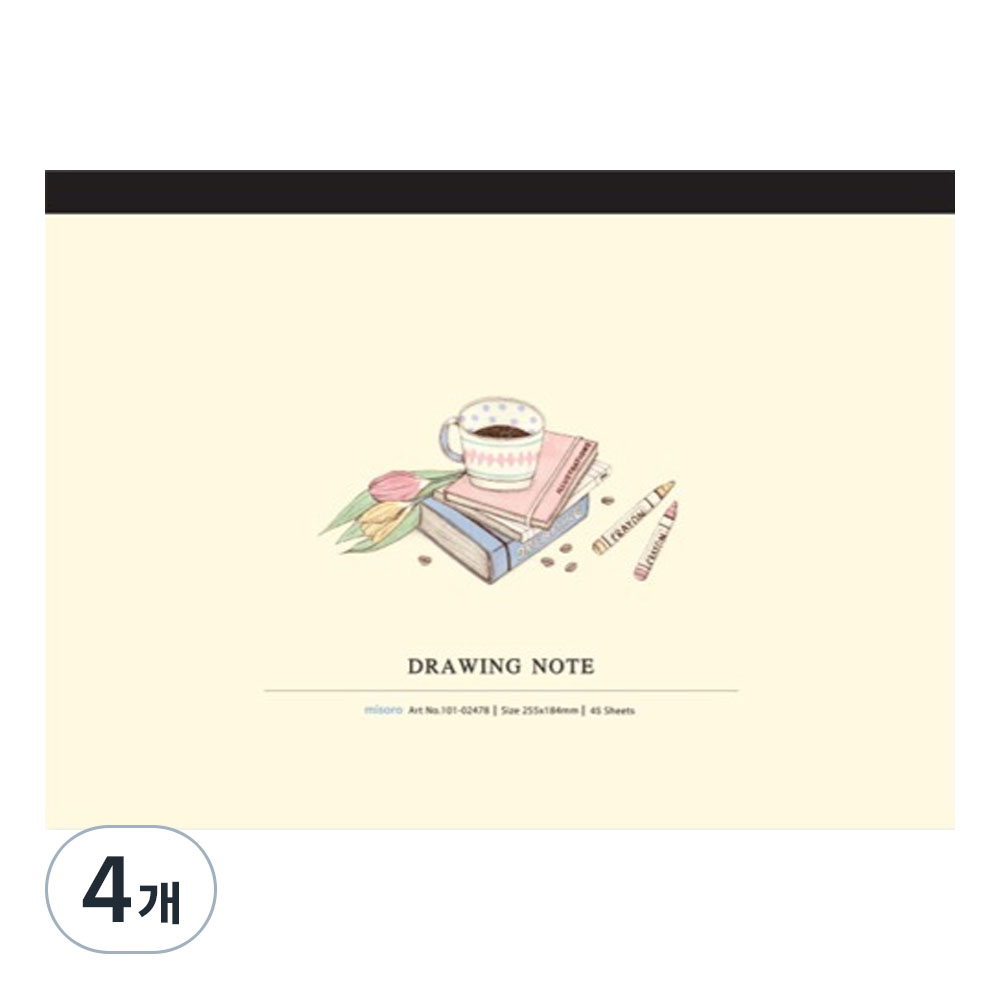 미소로 3500 제본 드로잉 노트 2478 랜덤발송 14,300원