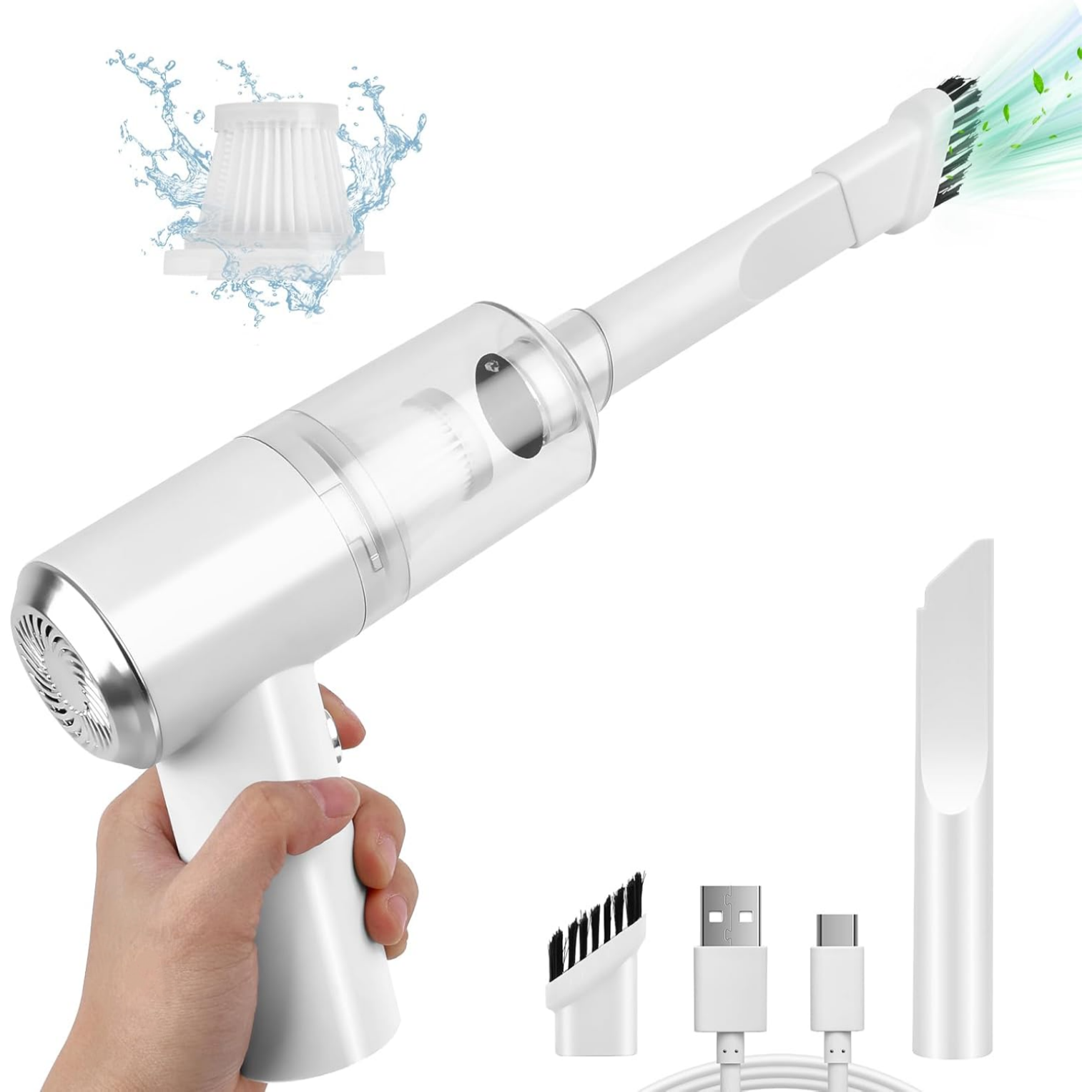 Aurevit 무선 핸디 청소기 3in1 차량용 청소기 무선 미니 청소기 핸디 무선 청소기 13,400원