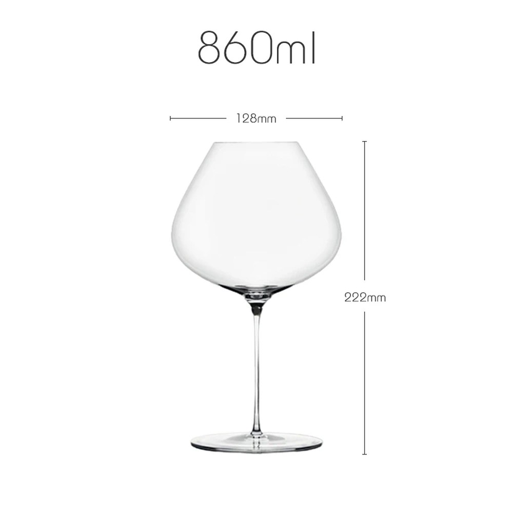 잔 유리 와인 얇은 SYDON 매우 수제 컵 부르고뉴 프랑스 스타일 크리스탈 34,400원