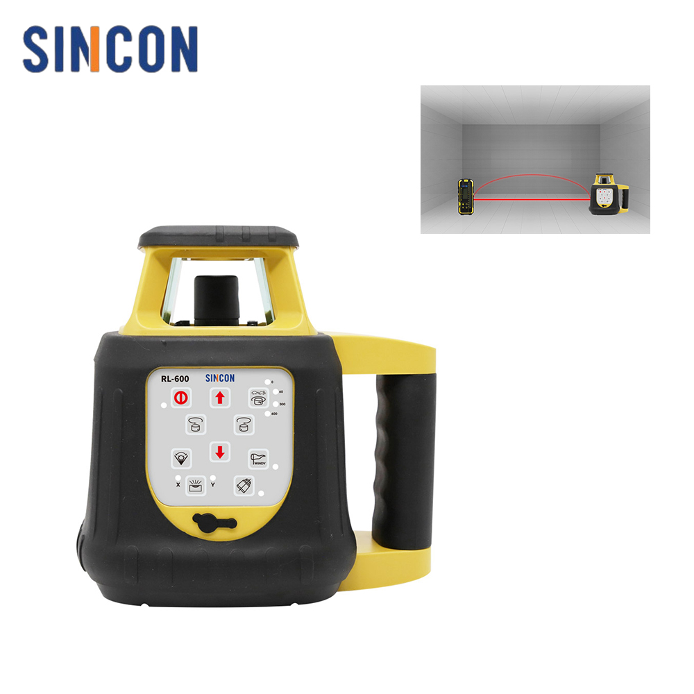 [신콘] 레이저레벨기 회전용 RL-600 1인측정가능 레드빔 수평 수직 전자동센서 직경1200M 토목 측정 야외용 770,000원