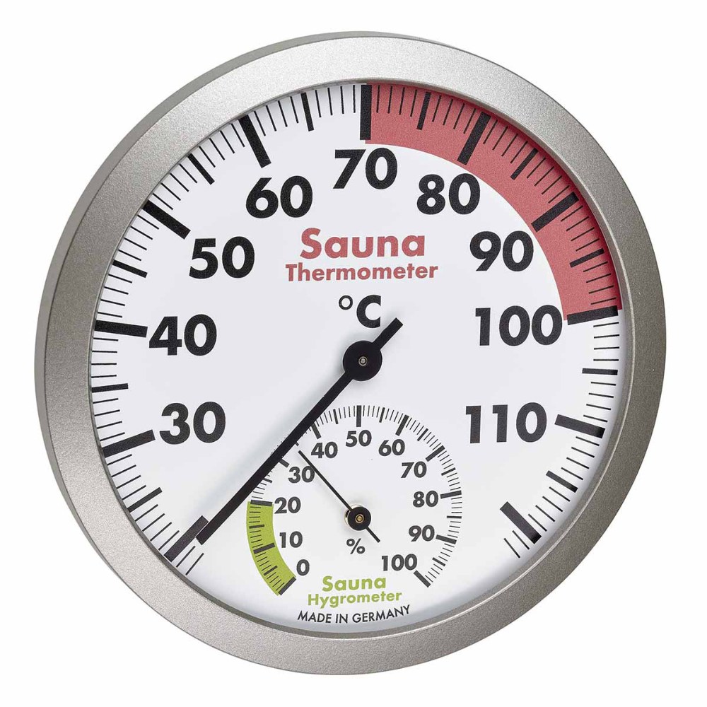 40.1055.50, TFA, 아날로그 사우나 온습도계, SAUNA Thermo-Hygrometer, 벽걸이형 온습도계, 1개 52,120원