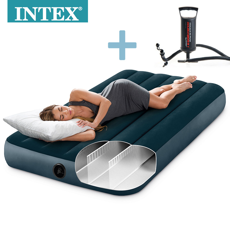 INTEX 인텍스 에어매트 듀라빔( 싱글 ) + 자동펌프 15,900원
