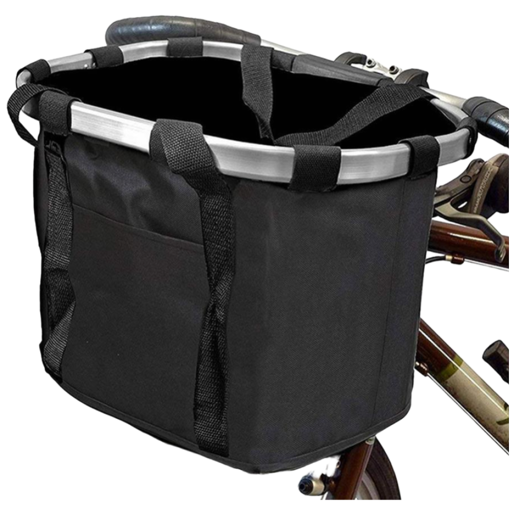 반센트 자전거바구니 접이식장바구니 탈부착 미니벨로 앞바구니, 블랙, 2개 25,430원