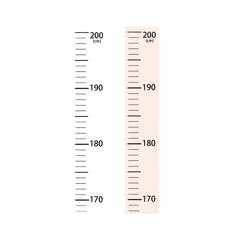 200cm 심플 키재기 스티커 자 성장기록 무타공 5,700원
