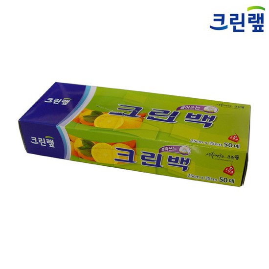 크린랩 크린백 소 25x35cm 50매, 단품없음, 1개 1,650원