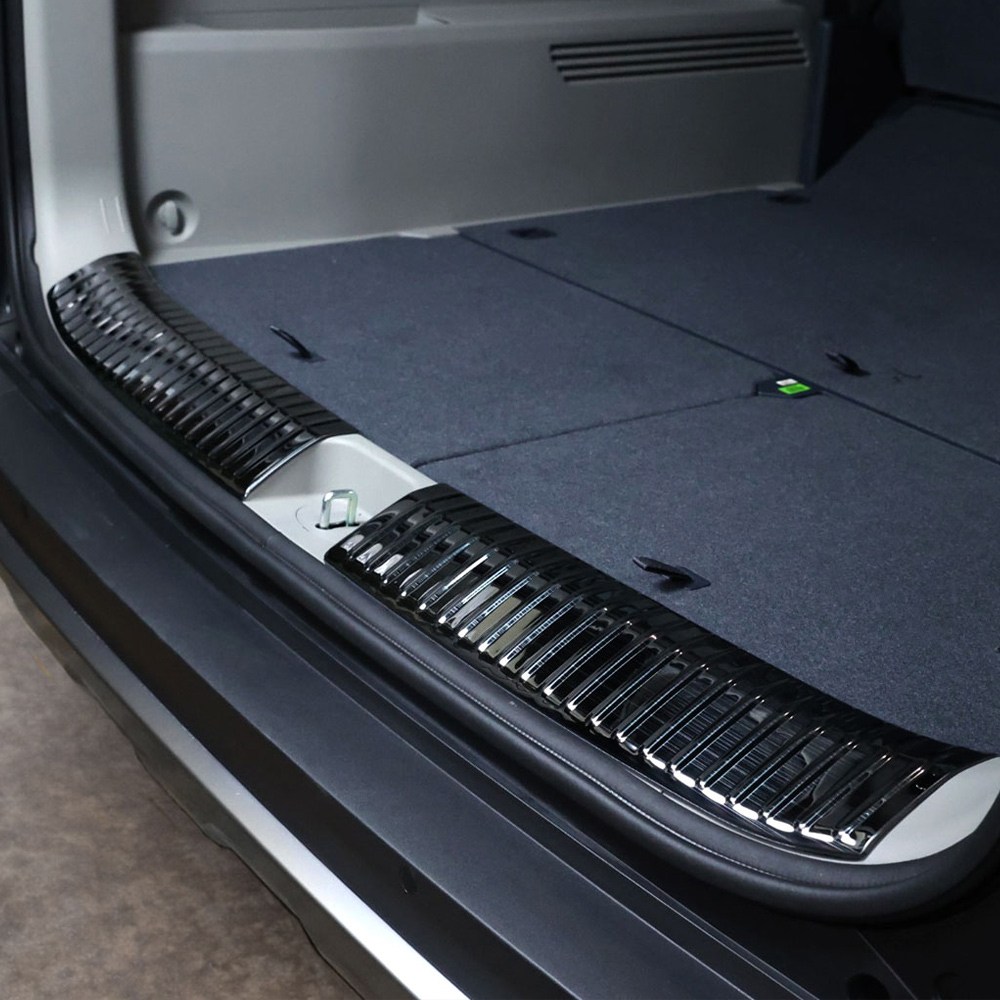 영카클럽 PV5 호환 스테인레스 트렁크범퍼커버 스크래치 기스 방지 보호 가드 패드 용품, 트렁크 가드 커버 몰딩 2P 블랙, 트렁크 38,300원