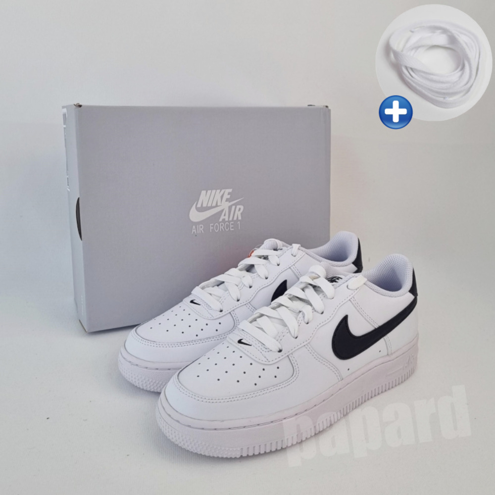 [국내매장판] 나이키 GS 주니어 여성 에어포스1 스니커즈 운동화 화이트/블랙+사은품증정 145,000원