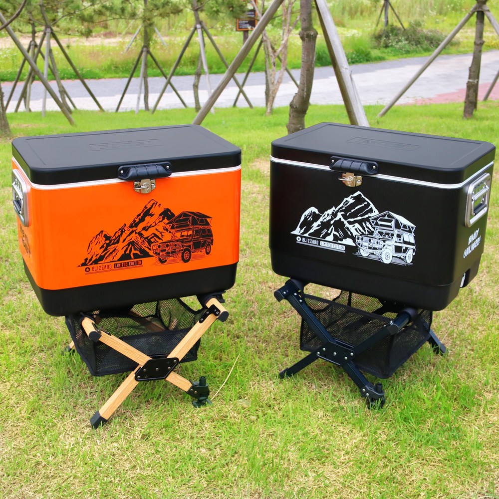 BRS 블리자드 캠핑 아이스박스 감성 캠핑쿨러 스틸 쿨러 스텐 보냉 백 가방 29L 51L 100,000원