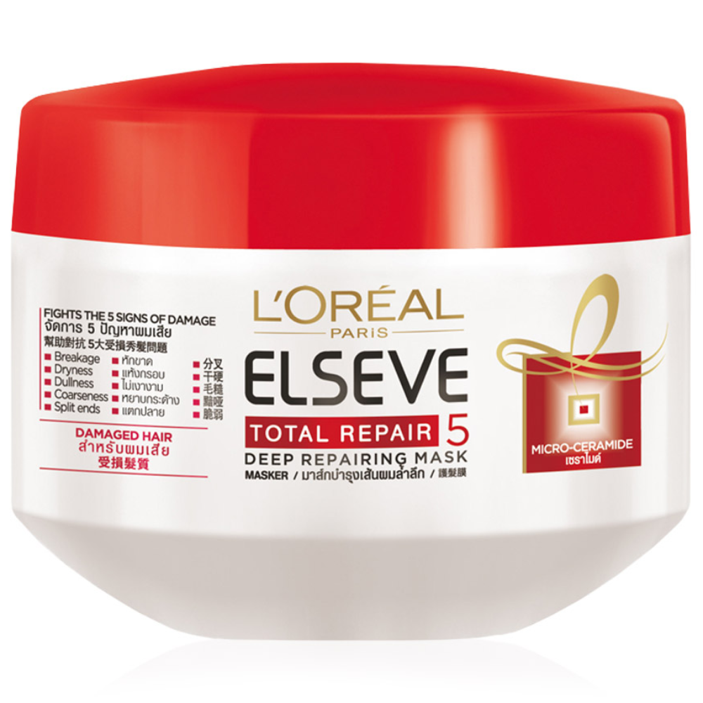 로레알파리 토탈 리페어 5 리페어링 헤어마스크, 1개, 200ml 9,750원