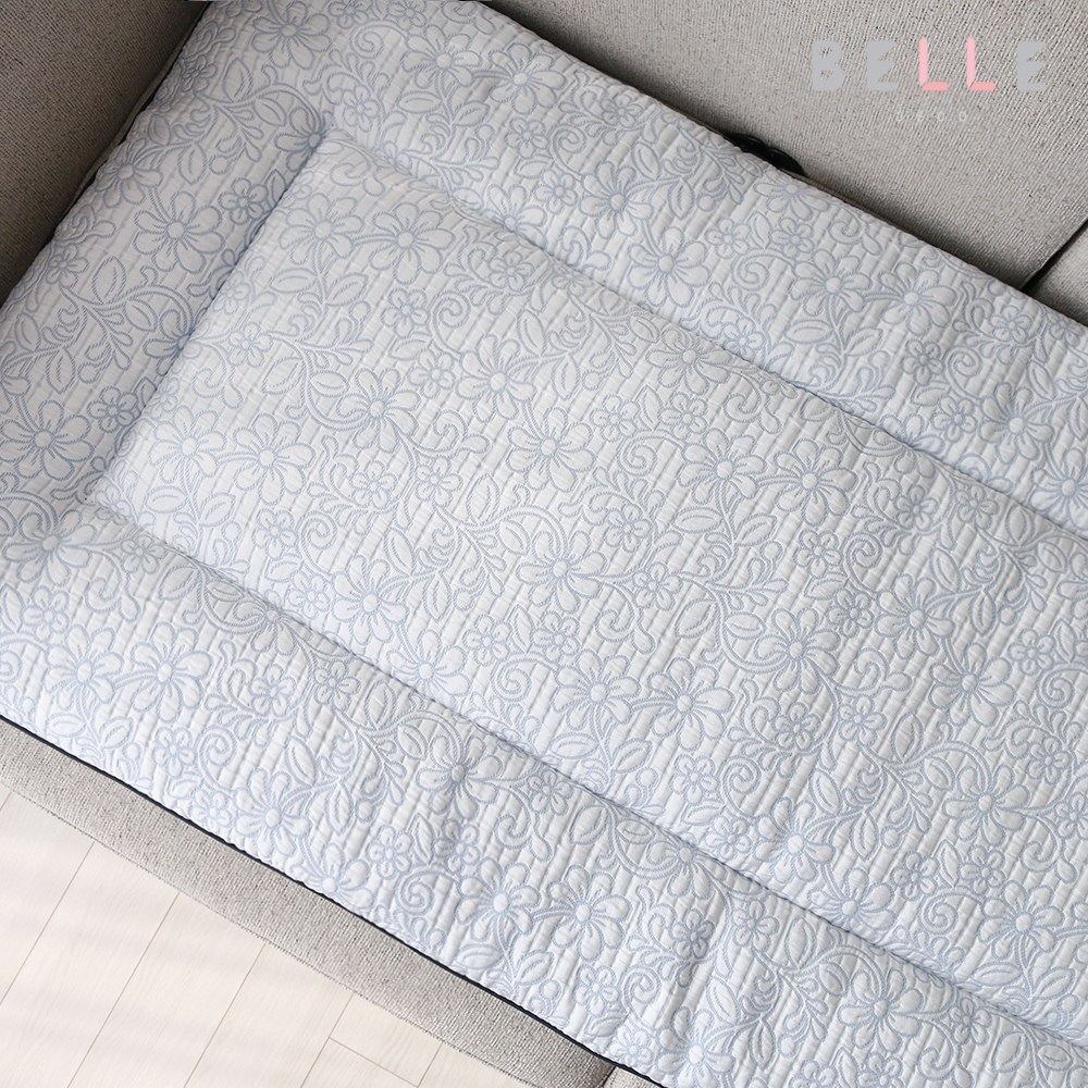 [데코벨] 듀라론 냉감 아이스 플라워 방석 / 소파패드(3단/4단/돌소파) 102,900원