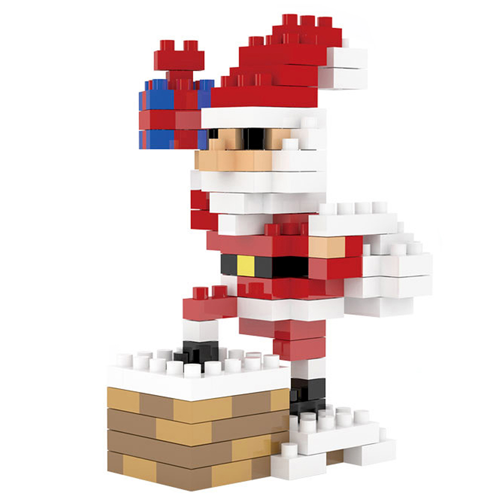 [알꿀밤-나노블럭-크리스마스] W굴뚝 산타 4,500원