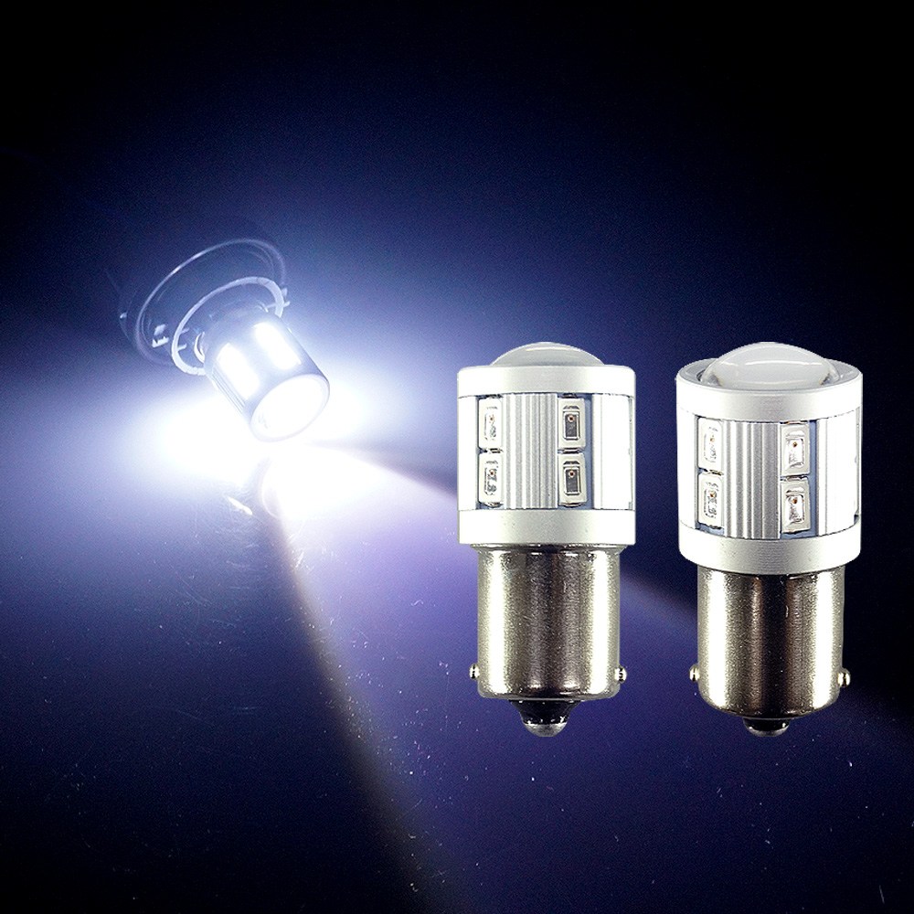 삼항LED 자동차량 3W 하이파워 LED전구 램프 깜빡이등 브레이크등, 12V용 더블타입 화이트LED, 1개 11,580원