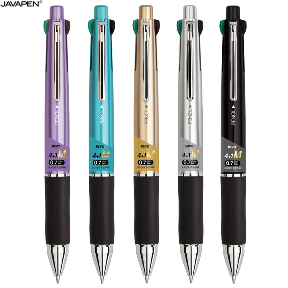 [자바펜] 0.7 제트4+1M 멀티펜 0.7볼펜 0.5샤프, 1개, 메탈퍼플 3,760원