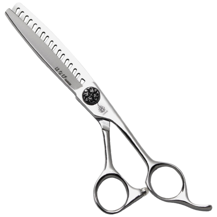 [HANABI K13-17D] 하나비 K13-17D / 무홈 역날틴닝 요술가위, 1개 380,000원