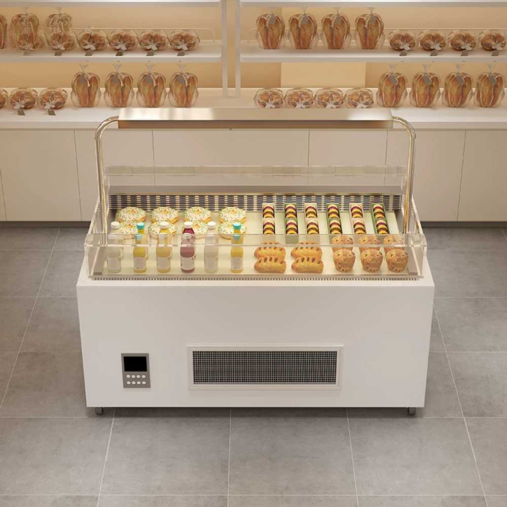 오픈 쇼케이스 제과 케이크 샌드위치 냉장고 카페 빵집 진열대, 개방형 냉각+도광판 1500x900x1300 1,317,200원