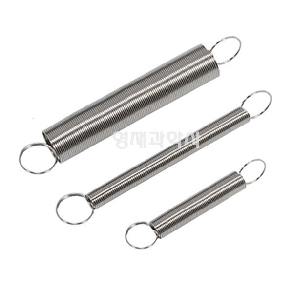 용수철 당김용 누름용 / 과학실험 스프링 탁구공발사용 깜짝인형 용수철저울 만들기용, 1개 4,500원