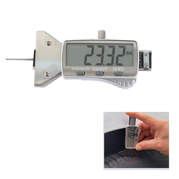 0~25mm 블루텍 타이어용 디지털깊이게이지 BD571-025 타이어게이지 타이어깊이게이지 31,500원