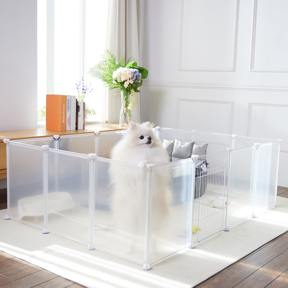 온누안 반려동물 강아지 보호 울타리 펜스 13p + 안전문 1p 29,900원