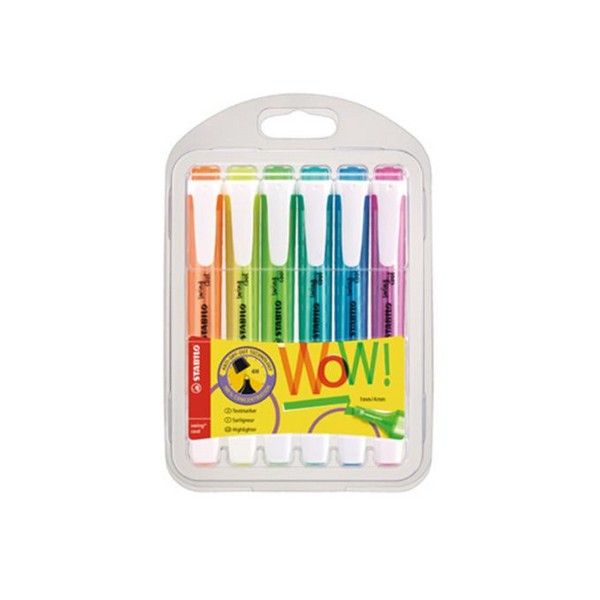 스타빌로 스윙쿨형광펜6색세트 1자루 4 0mm 7,920원