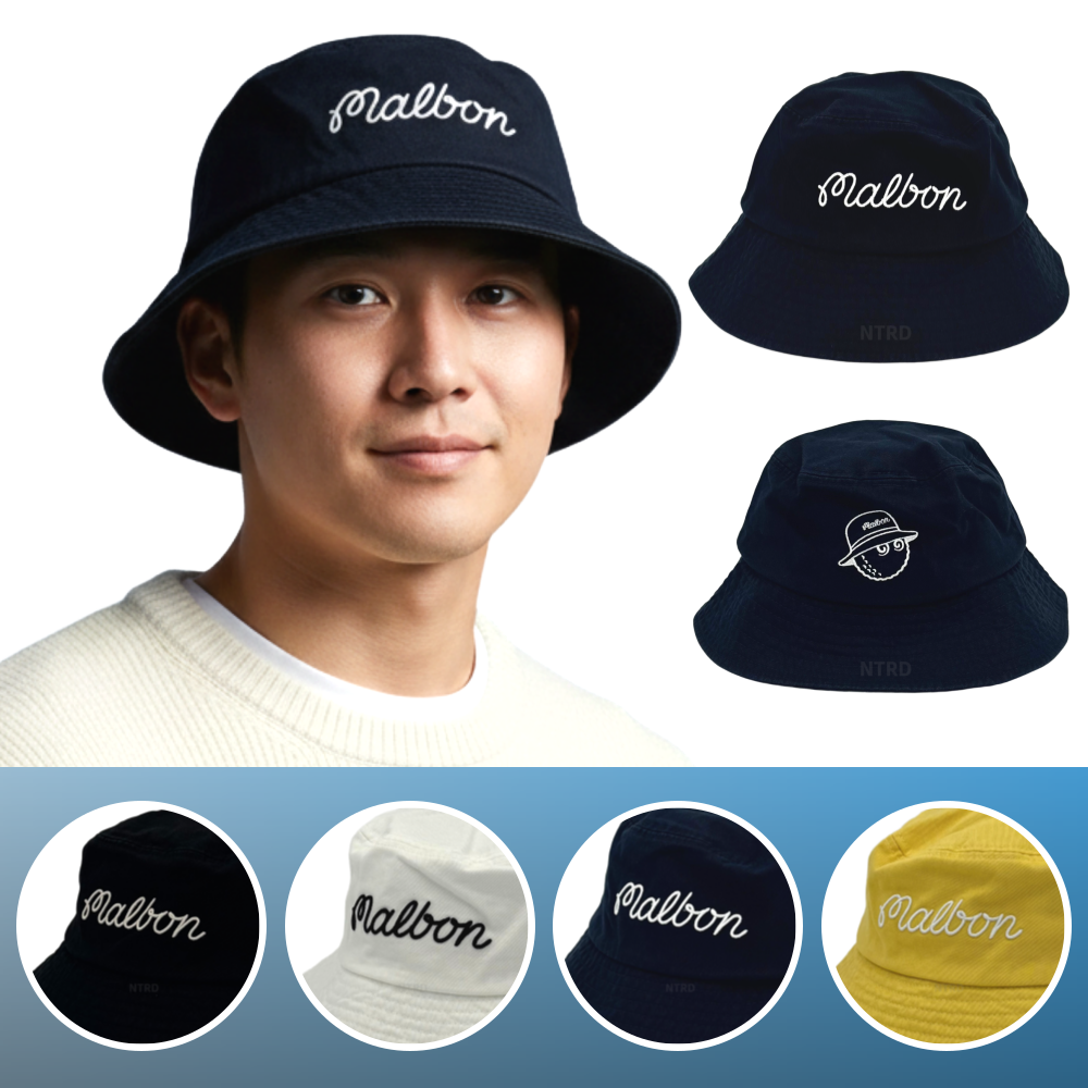 [백화점] 말본 버킷햇 베이직 레터링 벙거지 모자 + 쇼핑백 92,900원