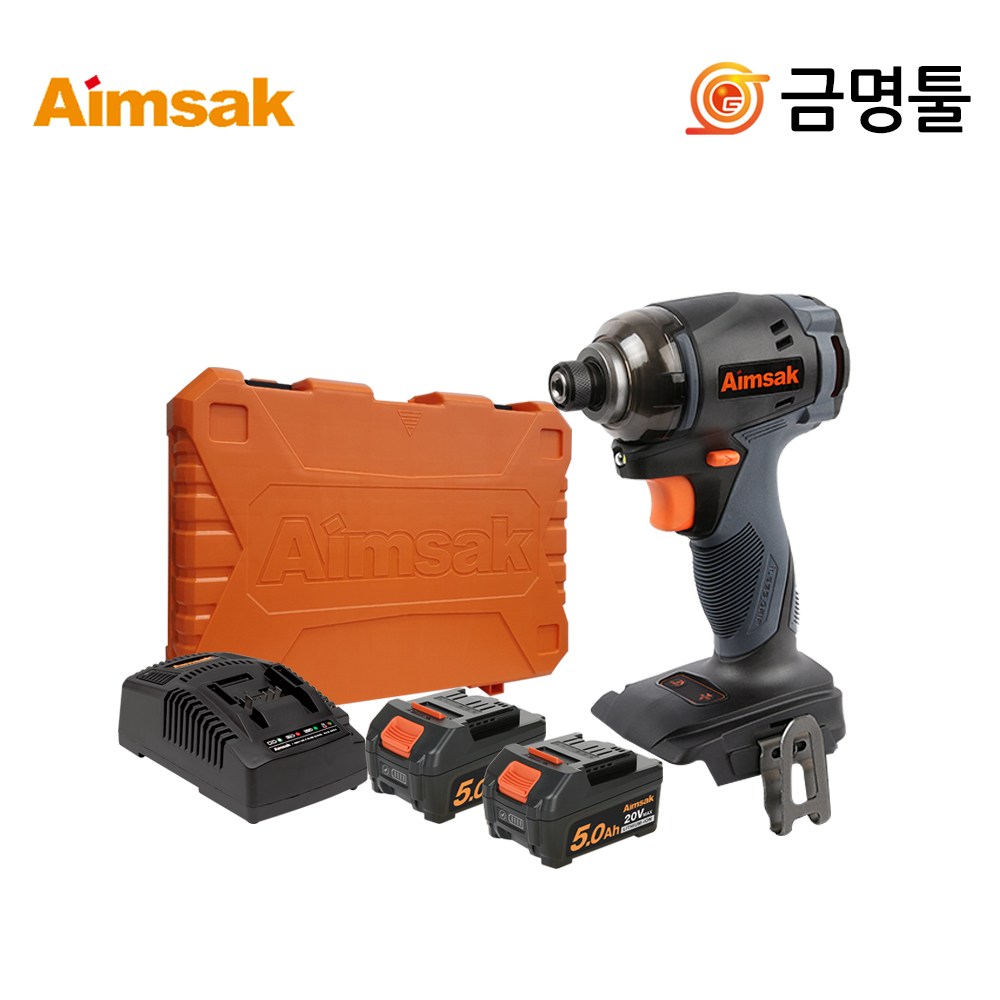 아임삭 BL18M705 충전임팩드라이버 20V 5.0AH BL모터 3단 속도조절 무선 임팩 273,100원