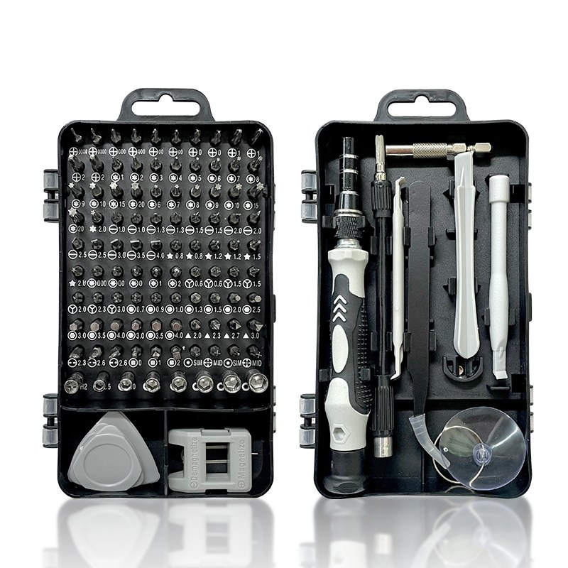 115P 드라이버 비트 툴 공구 드라이버 전동드릴 플렉시블 렌치 미세 세트 나사 볼트 육각 별 일자 십자 복스 스쿠류 휴대폰 분해 조립, 1개 14,900원