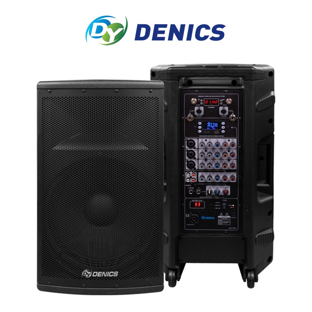 포터블 앰프스피커 이동식 국산 데닉스 DY-1260 무선마이크 (핸드/색소폰핀/헤드마이크)중 2개선택, DYSM 800,000원