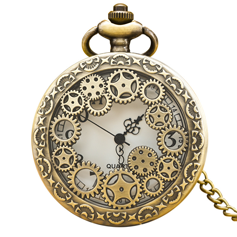 쿼츠 빈티지 회중시계 목걸이 주머니 10,900원