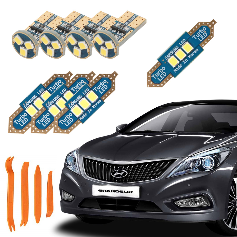 카템 차량용 루나 LED 실내등 + 리무버 풀세트, 1세트, 현대 더뉴 그랜져 HG 2014년 6월~2016년 10월 17,600원