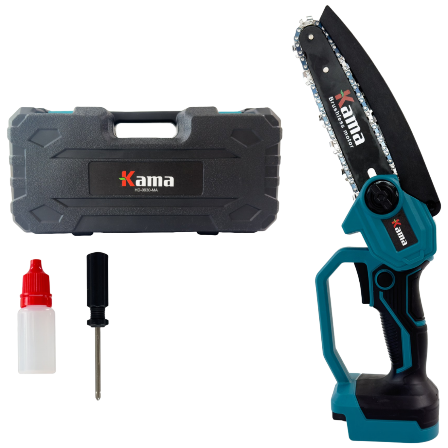 카마 KAMA 충전톱 160MM 충전 체인 톱 HD-0930-MA 21V 베어툴 마끼다 호환(충전기,베터리 별매), 1개, 본품(베어툴) 58,000원