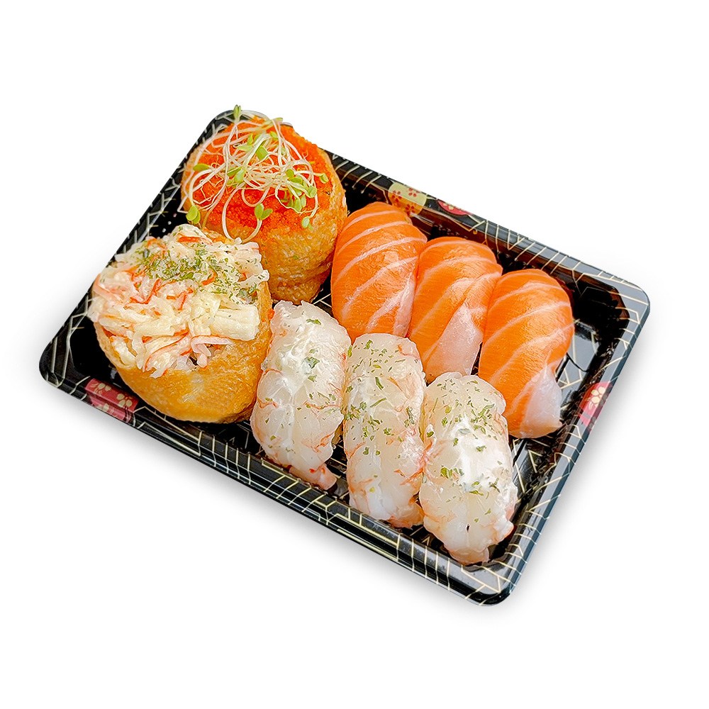 인기 꽃무늬 초밥용기 뚜껑포함, 1개, 200세트 42,900원