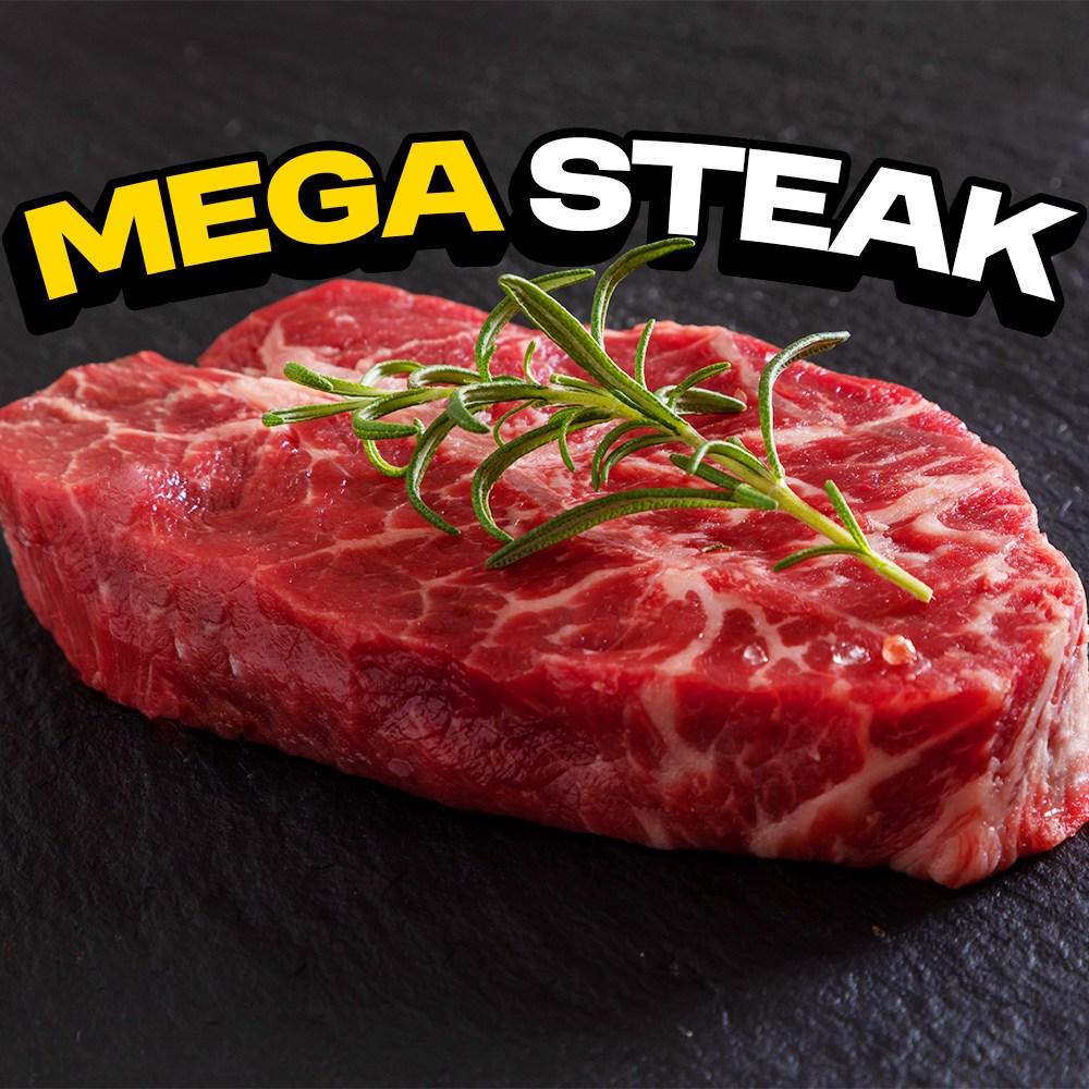 쇠고기집 호주산 청정우 부채살 메가 스테이크, 2개, 500g 47,670원