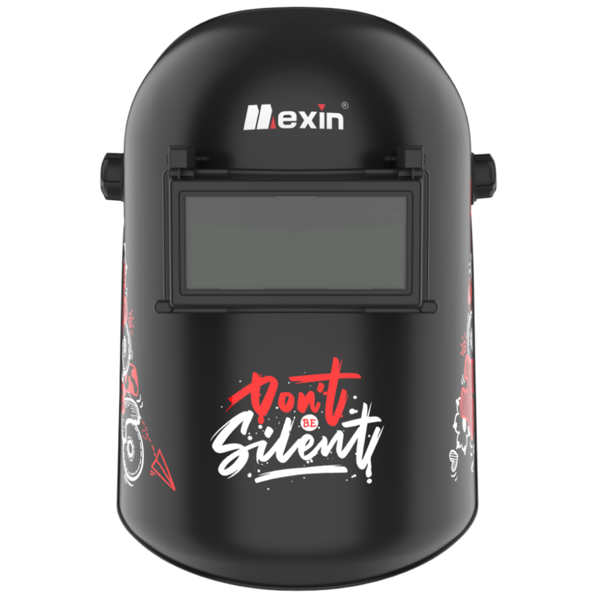 맥신 수동 용접면 용접 헬멧 마스크 차광면 개폐면, 1개, 혼합컬러 19,900원