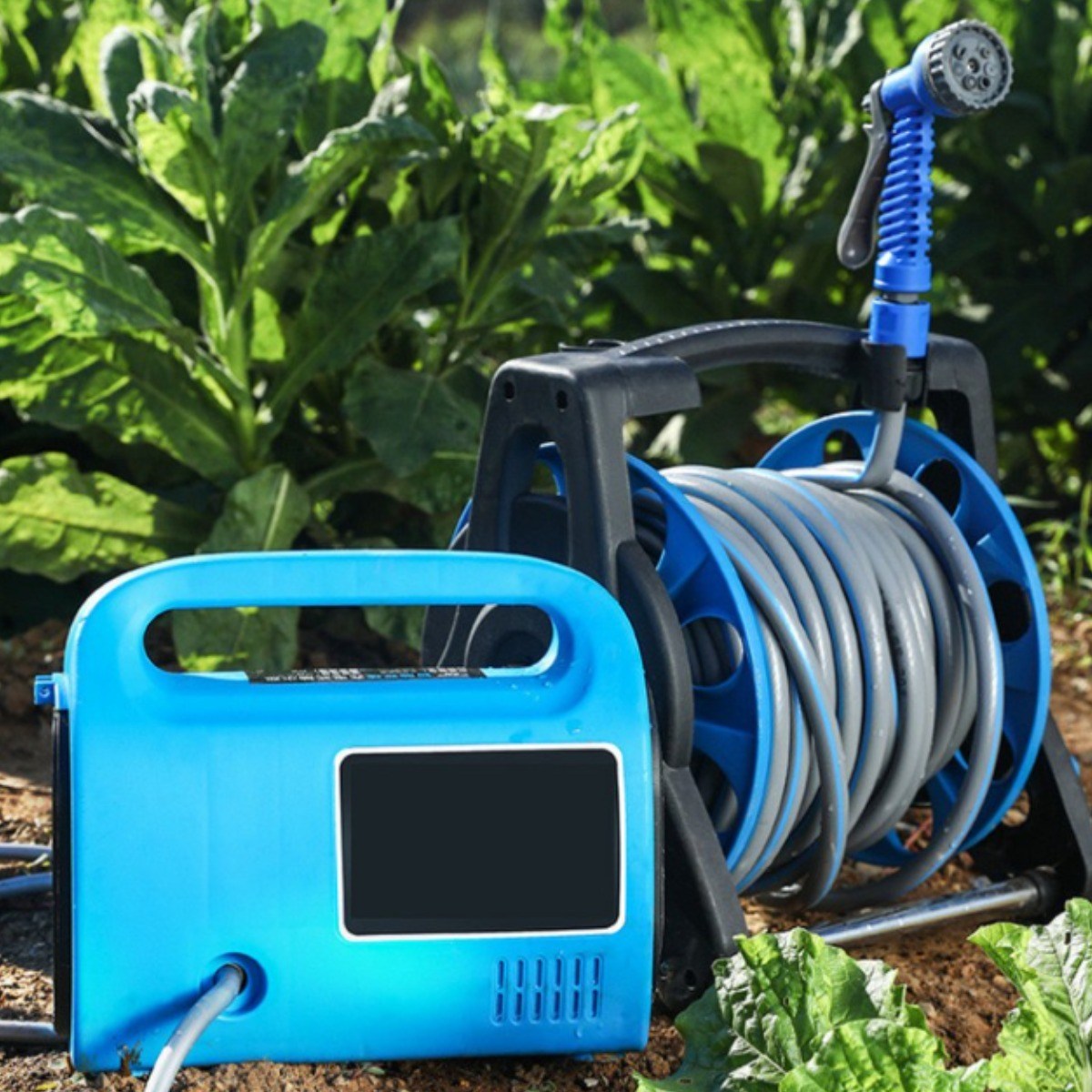 Mochae 양수기 충전식 소형 농업용 펌프 고성능 스마트 고출력 산업용 고압 분무기 휴대용 가정용 워터 수중 펌프 원예 관개 배수 모터, 1세트 82,590원