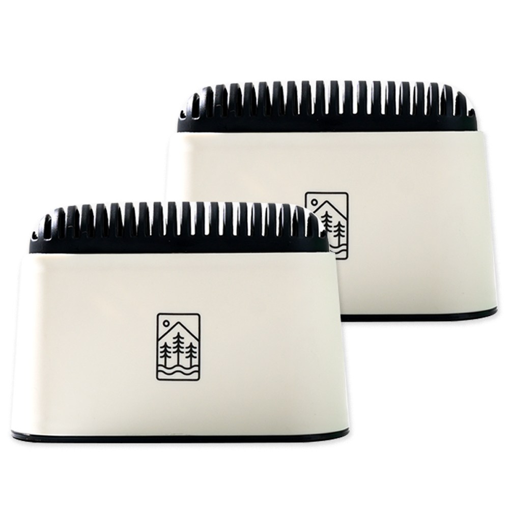 솔향 가득 냉장고 냉동실 탈취제 리얼 숯 야자활성탄 냄새제거, 2세트, 60g 13,400원