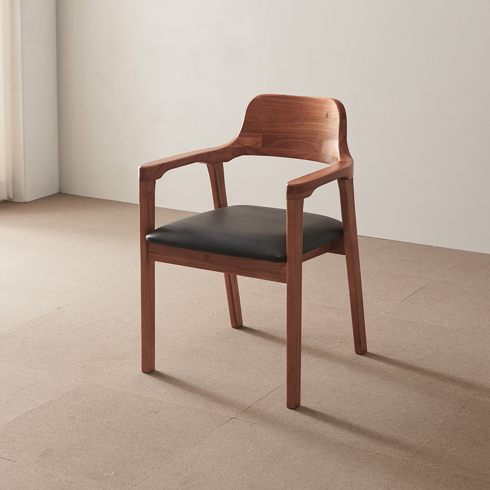 라로퍼니처 발렌시 참죽나무 원목 식탁 의자 카페 인테리어 체어, 혼합색상, 1개 105,000원