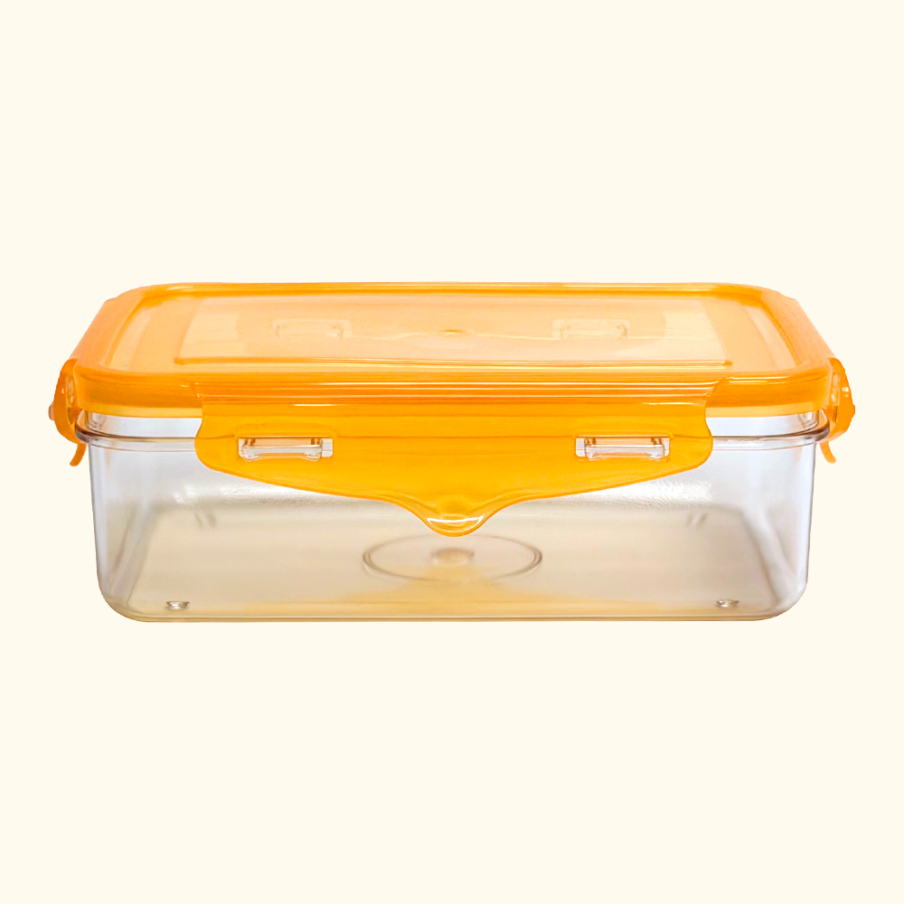 에코센스 프레시 오렌지락 BPA FREE 밀프렙 냉장고 정리 밀폐용기 직사각 900ml, 4개 29,900원