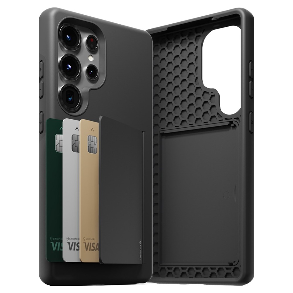 신지모루 3장 수납 충격보호 러기드 듀얼 아머락 카드슬롯 휴대폰 케이스 9,730원