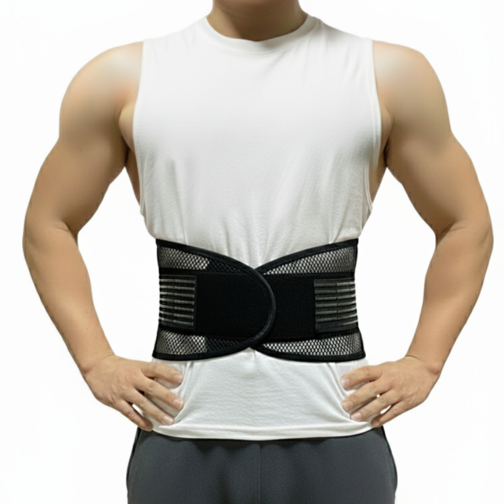 세이프코어 남여공용 사계절 메쉬 5강판 허리보호대, 1개, 블랙 8,400원