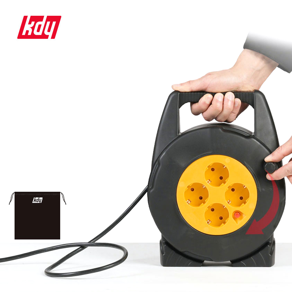 케이디와이 4구 케이블 릴 KRL-415 (15미터)   KRL-420 (20미터) 41,000원