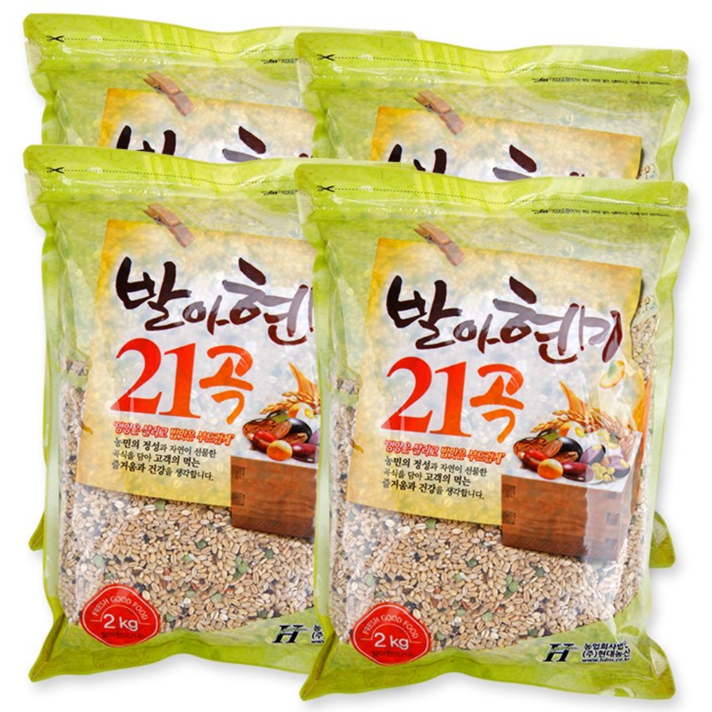 [이잡곡이다] 발아현미 21곡 2kg x 4봉, 4개 19,400원