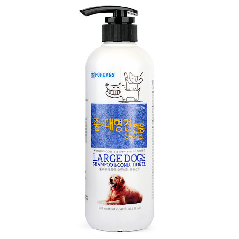 포켄스 중대형견 전용 샴푸&린스 7,030원
