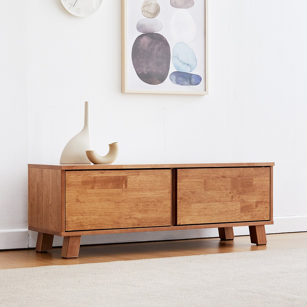 아르볼가구 원목 거실장 TV다이 장식장 티비다이 1200, 월넛 179,000원