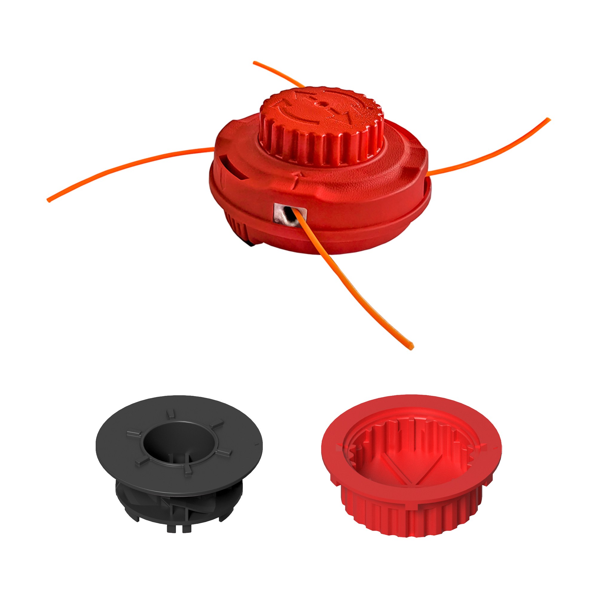 프로 포윙스 휠, 버튼 추가 구성 -국산 4줄 나일론 커터(나이론 줄날), 자동 줄 인출, 예초기 날, 안전날, 직경 4mm 사용 가능, 벌초, 특허제품 33,990원