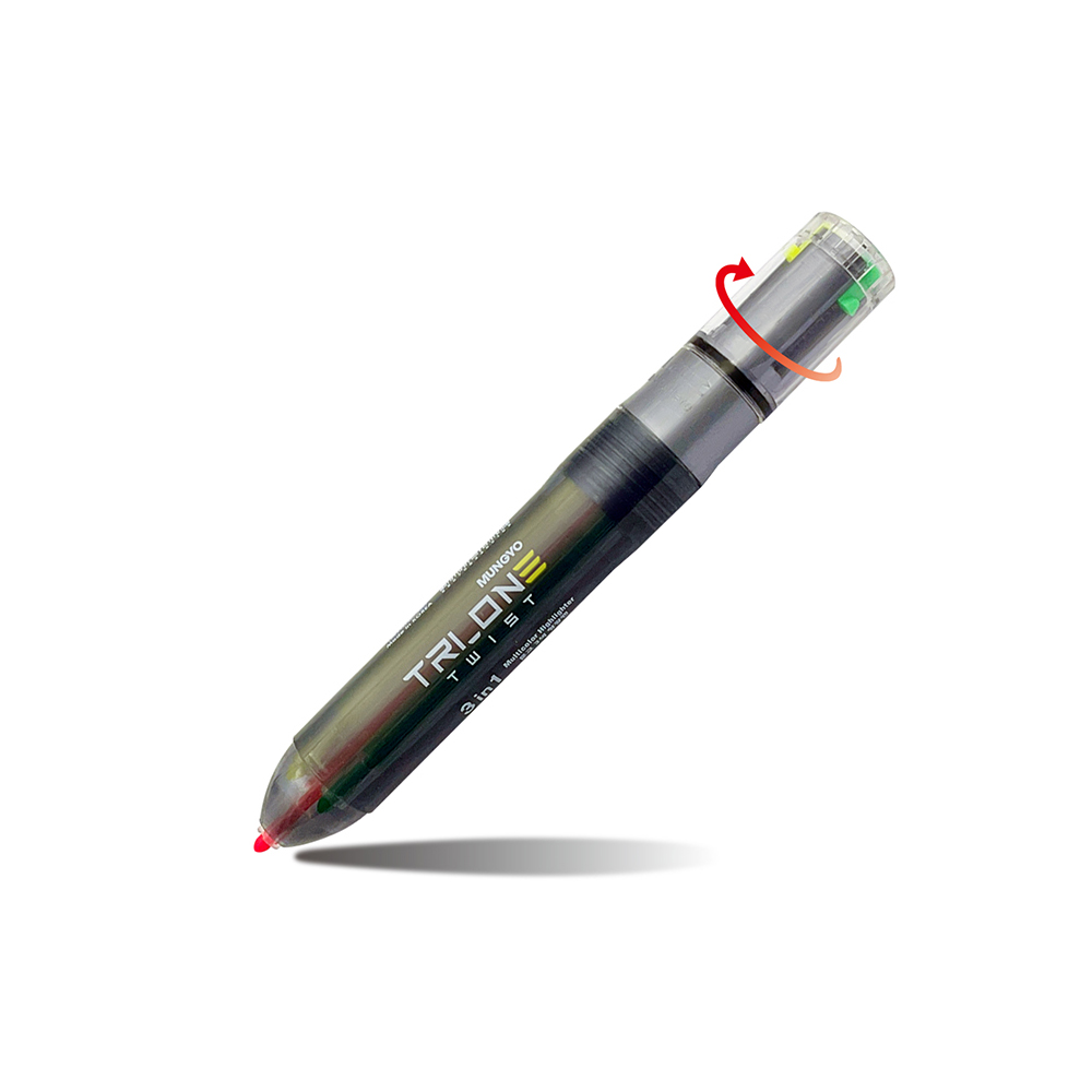 문교 트리온 트위스트 3색 형광펜 1자루 5,990원