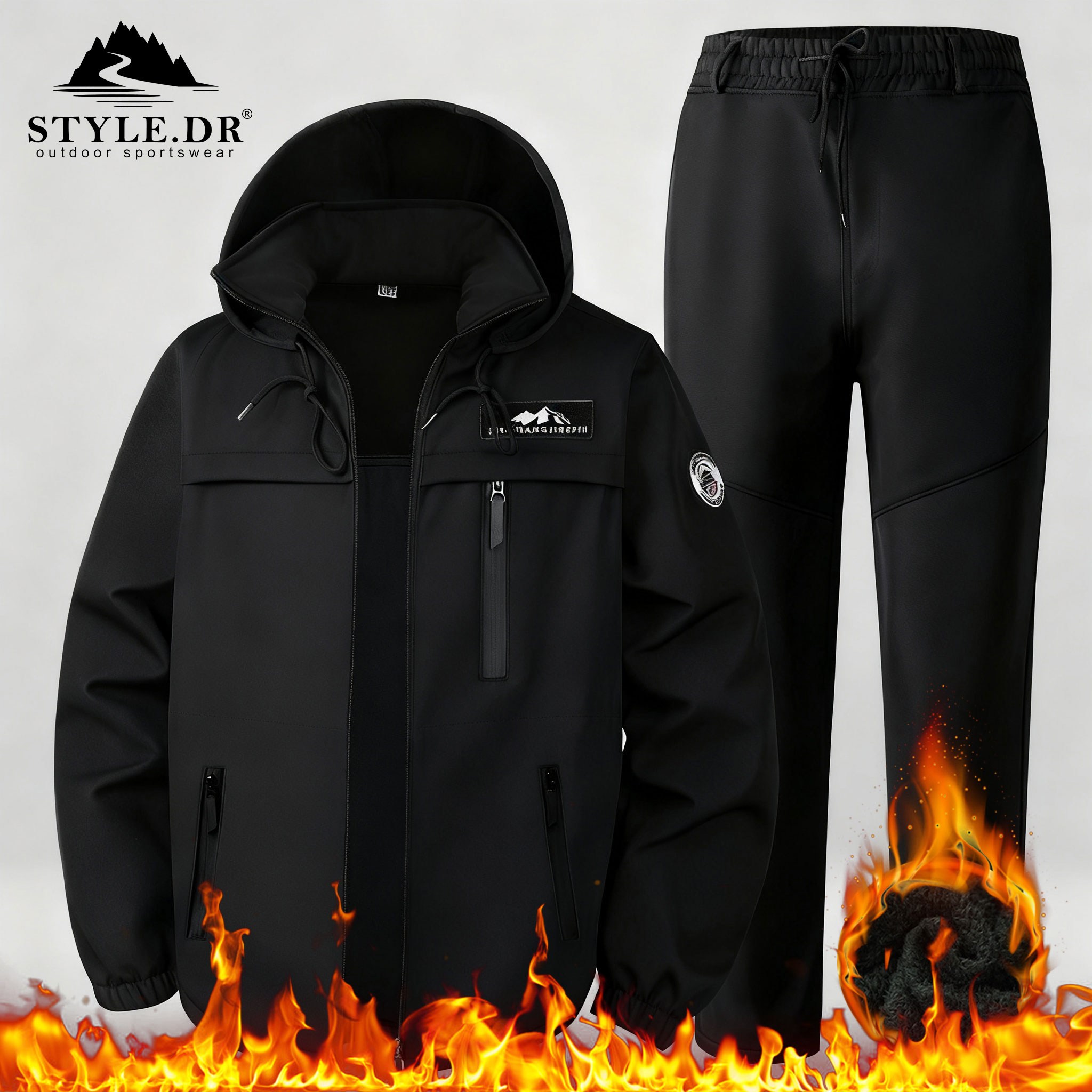 스타일닥터 남자 겨울 방수 항고 털 스지끼웨어 방한복 우주복 정비복 따듯한 작업복 아웃도어 레져영 상하복세트 17,800원