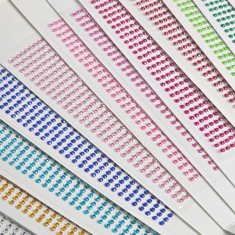 보석 스티커 비즈 크리스탈 큐빅 장식 만들기재료 3mm, 1개, 큐빅스티커3mm_아이보리실버 3,980원