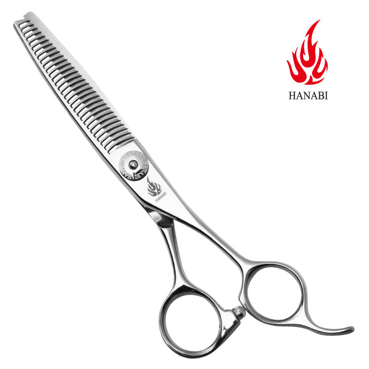 하나비 YM7/0220 틴닝 미용가위, 1개 680,000원