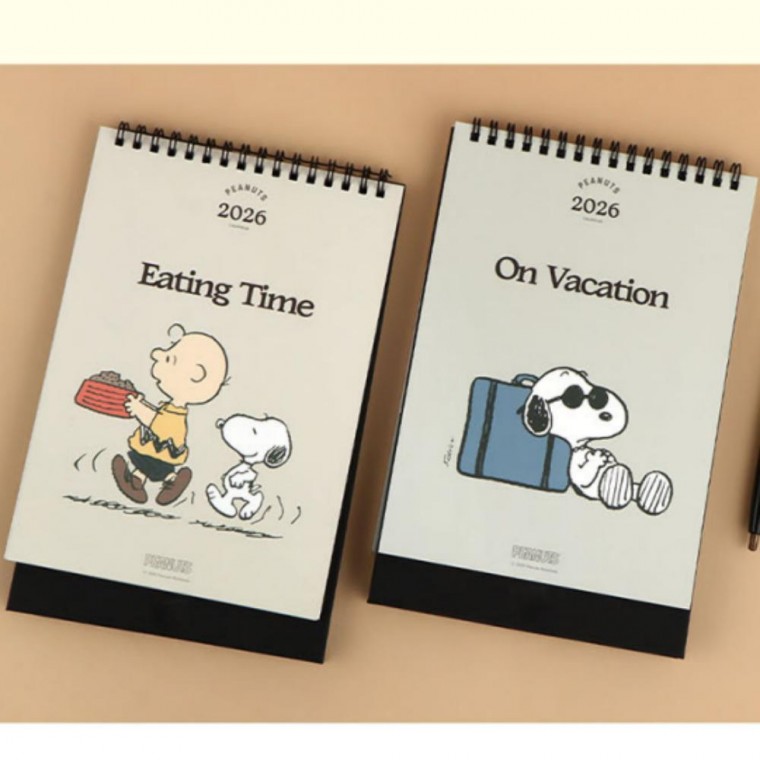 피너츠 2026 빈티지 캘린더 탁상달력 2026년 스케줄러 11,500원