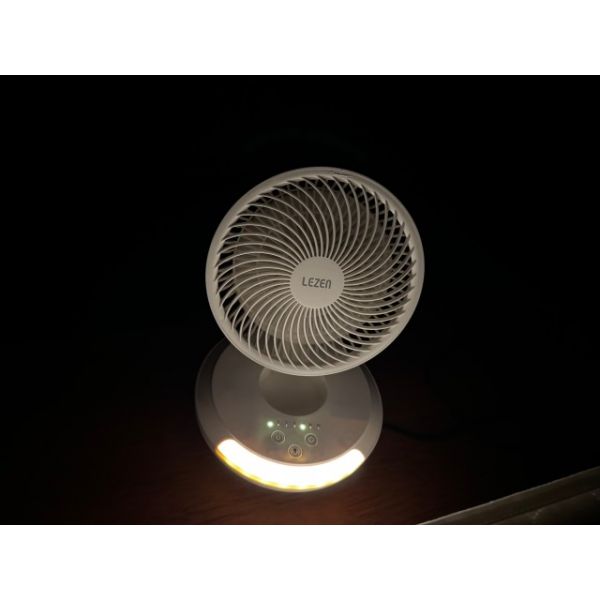르젠 BLDC 분리세척 무드등 디자인 무선 탁상용 선풍기 LZEF-WL600 54,800원